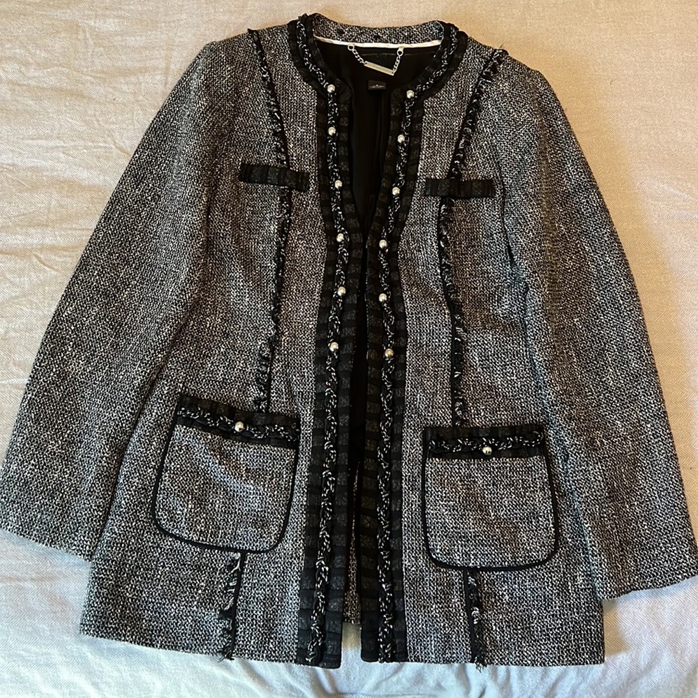 White House Black Market Tweed Blazer